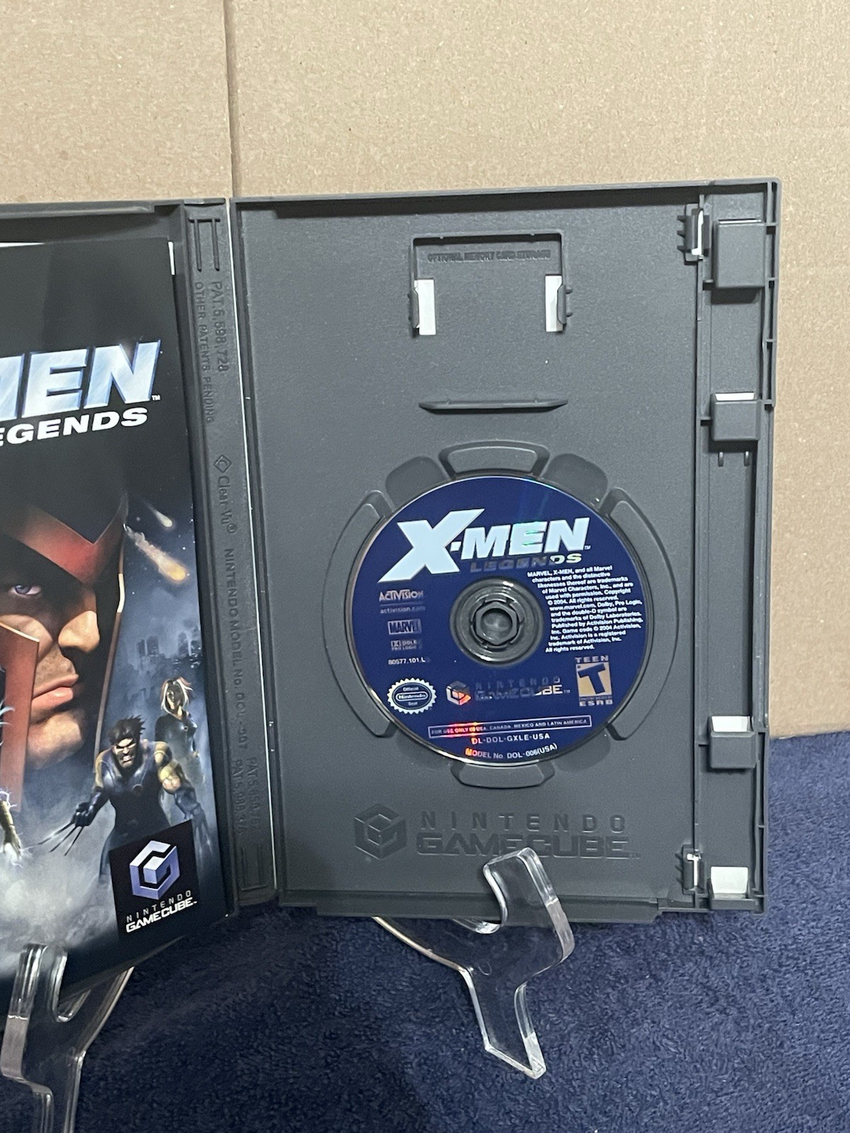 X-men, GameCube Lot, X-men Legends 1 And 2, Next Dimension, CIB, Tested.