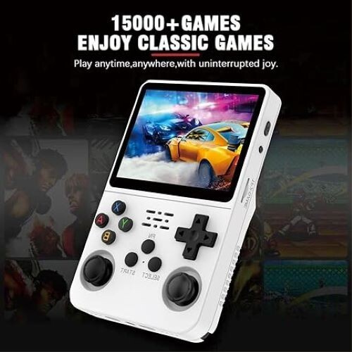 Game master r36S handheld game console with 15,000 games linux ark system 3.5″hd