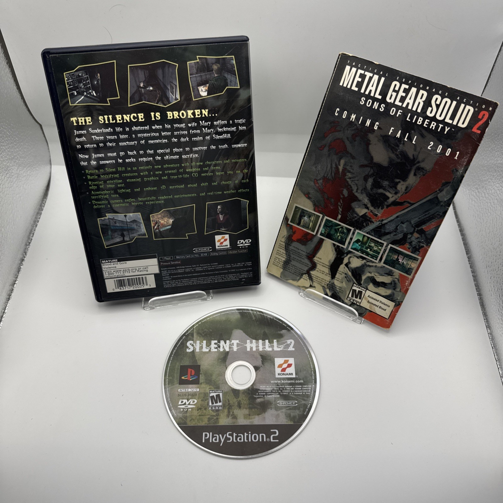 Silent Hill 2 (PlayStation 2, 2001) – CIB Complete Tested