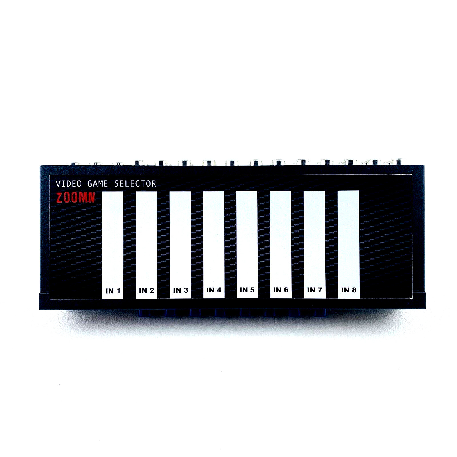 Video Game Selector Switcher 8 Way RCA AV Composite Retro Gaming PS1 USA SHIP