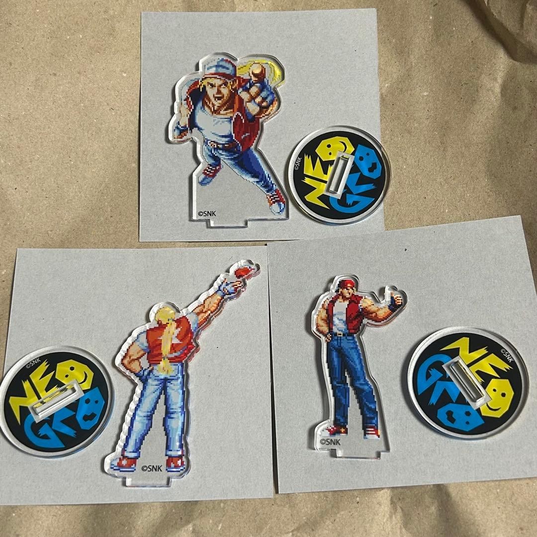 kof Garou Legend Acrylic Stand Terry Set