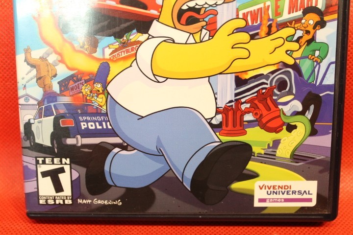The Simpsons Hit & Run Sony PlayStation 2 PS2 Game CIB T NTSC-U/C