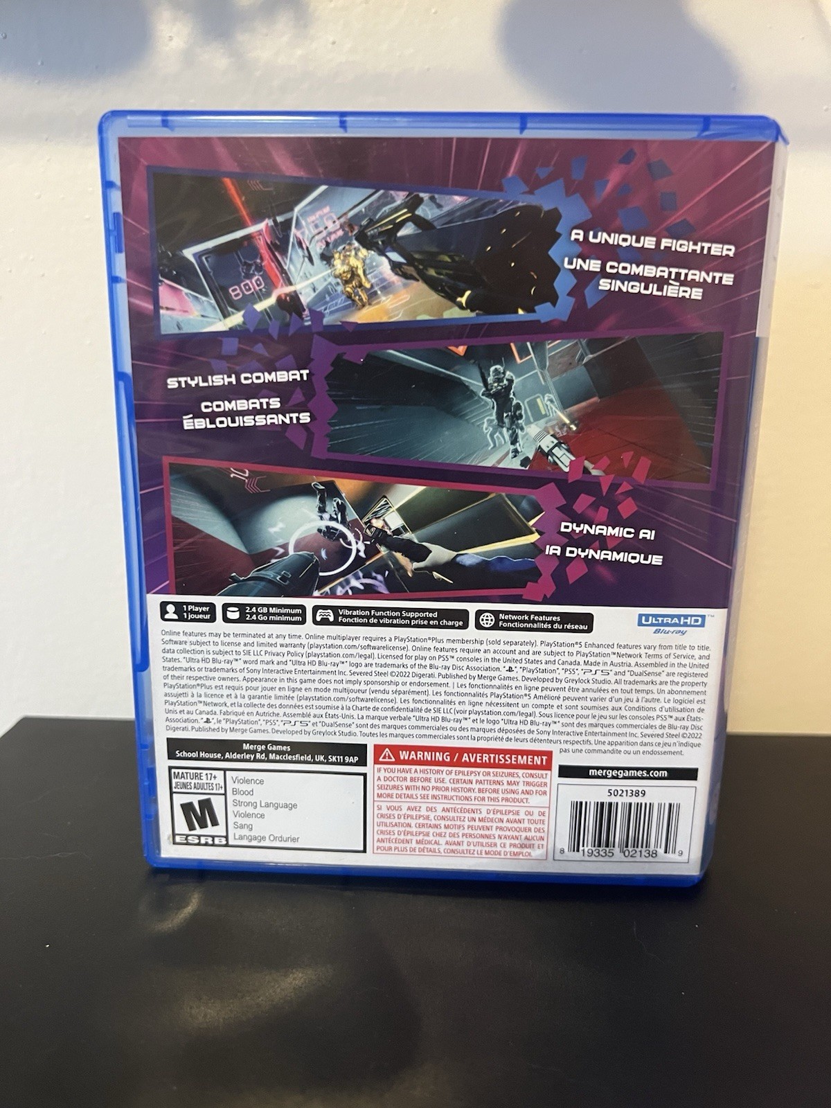 Severed Steel – Sony PlayStation 5 TESTED CIB PS5 Shooter FPS
