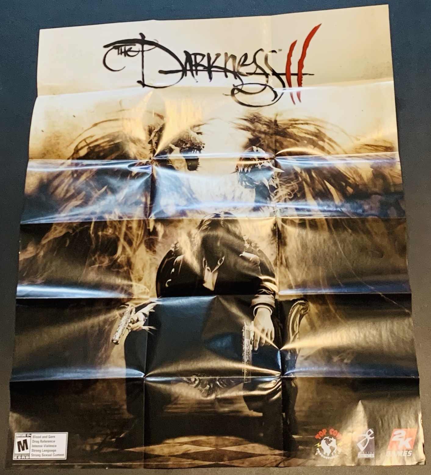 The Darkness II 2 Limited Ed Xbox 360, 2012 – CIB with Manual Poster & 2 Inserts