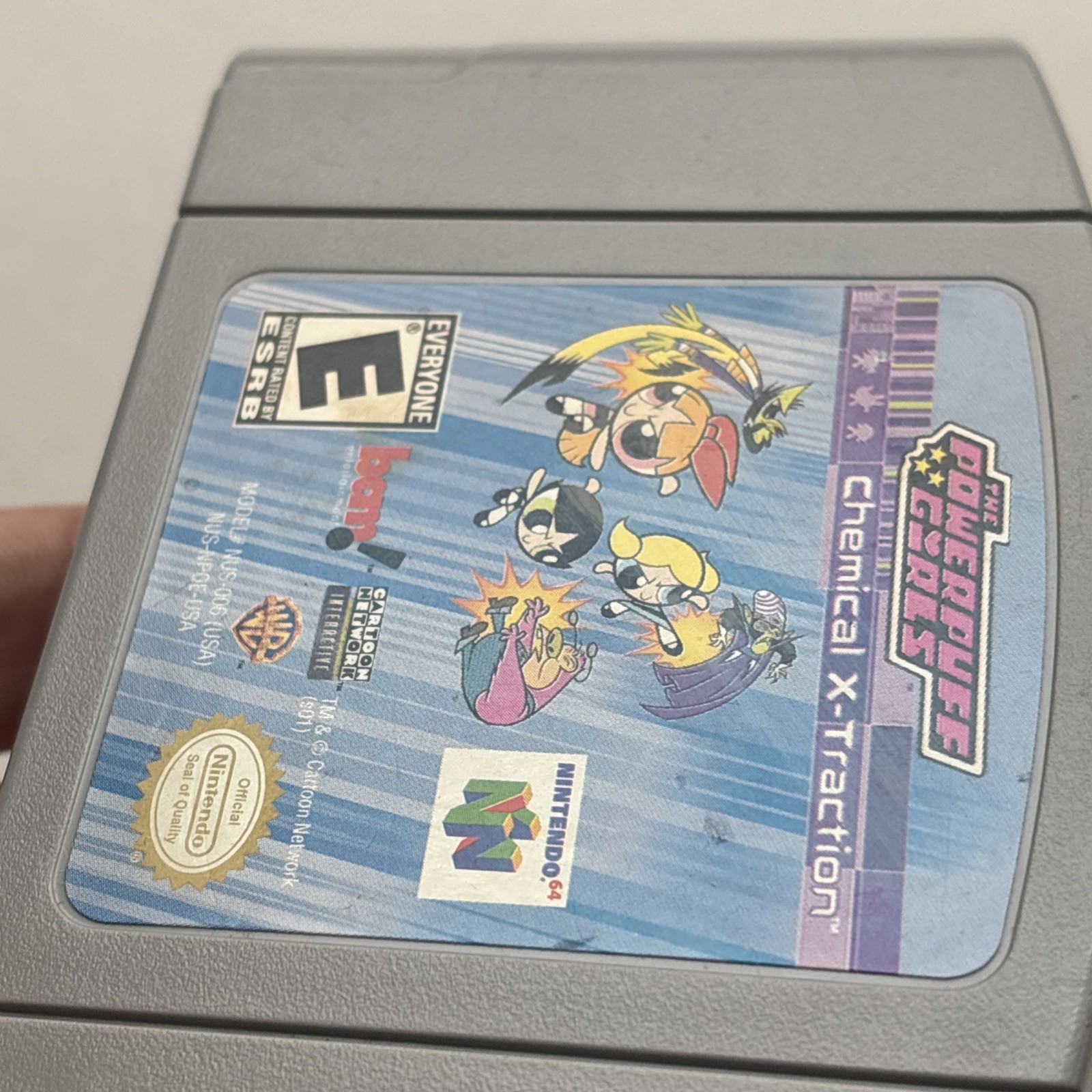 The Powerpuff Girls Nintendo 64 N64 Authentic Game Cart Cleaned Tested Retro Fun