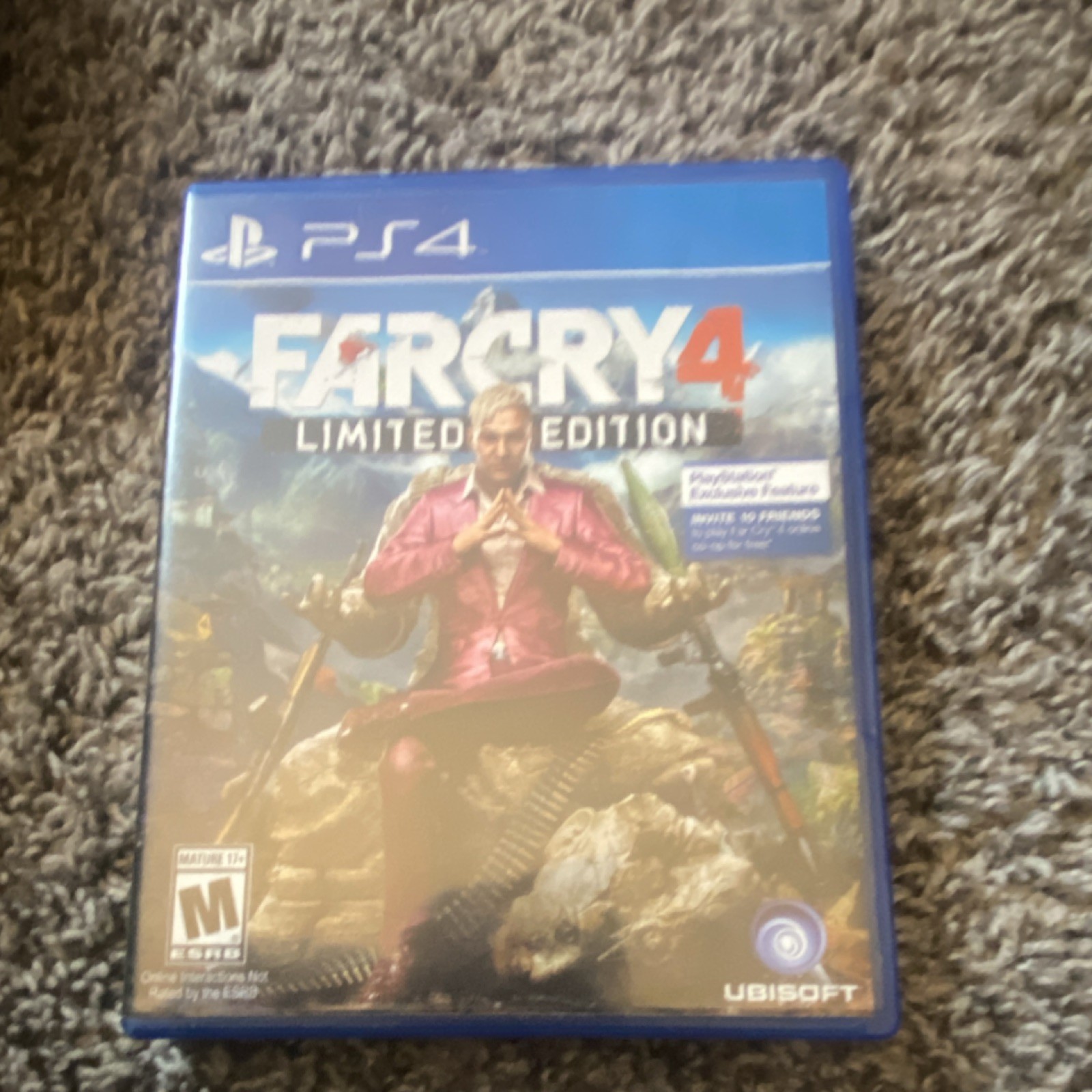 Ubisoft Far Cry 4 Limited Edition PS4 Online Playability & Co-op