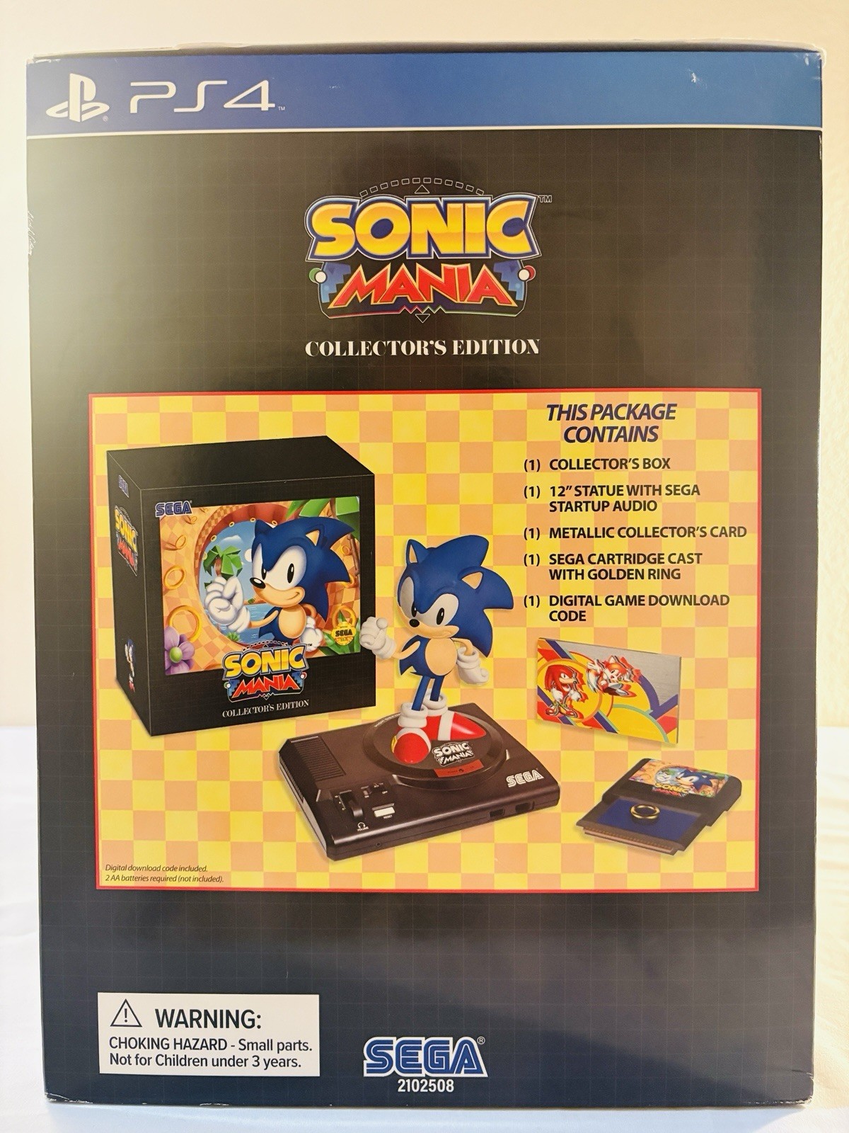 Sonic Mania: Collector’s Edition (Sony PlayStation 4, 2017)