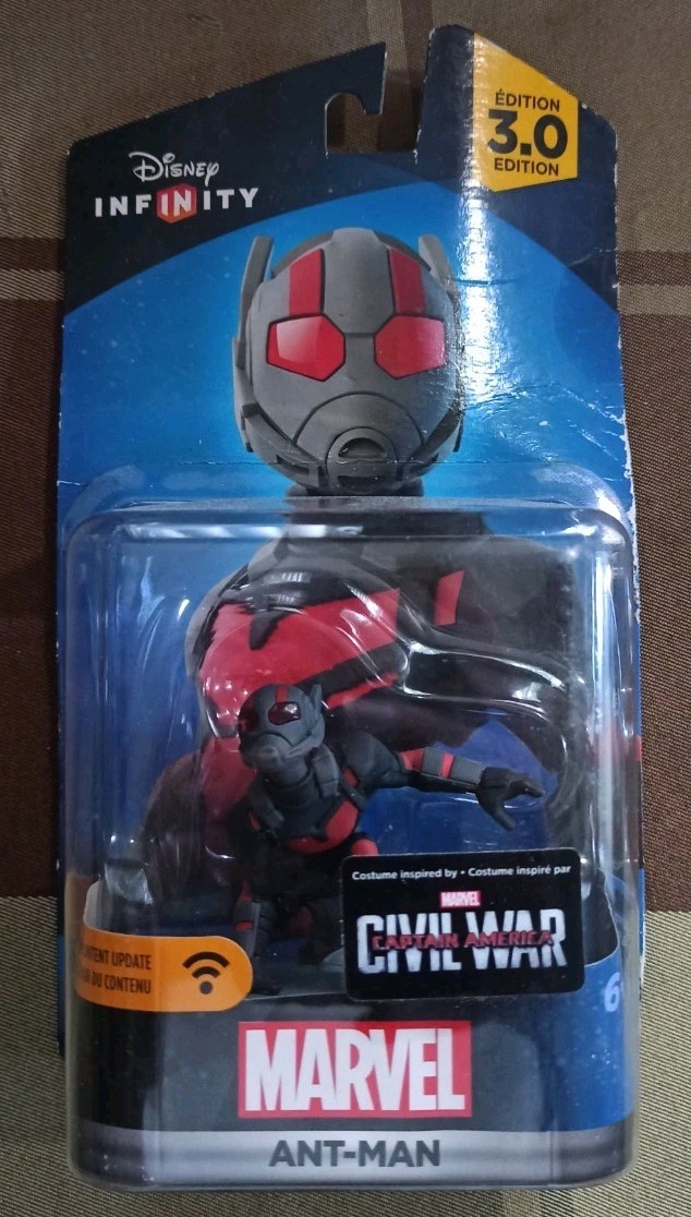 Disney Infinity 3.0 Lot Ant-Man Captain America Ultron w/ Figure Card