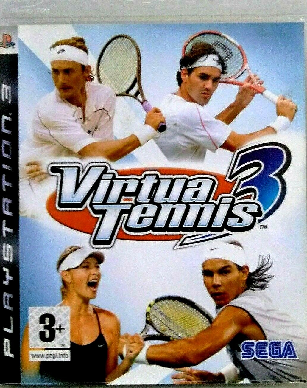 VIRTUA TENNIS 3 – PLAYSTATION 3 – PAL SPAIN REGION FREE IN SPANISH