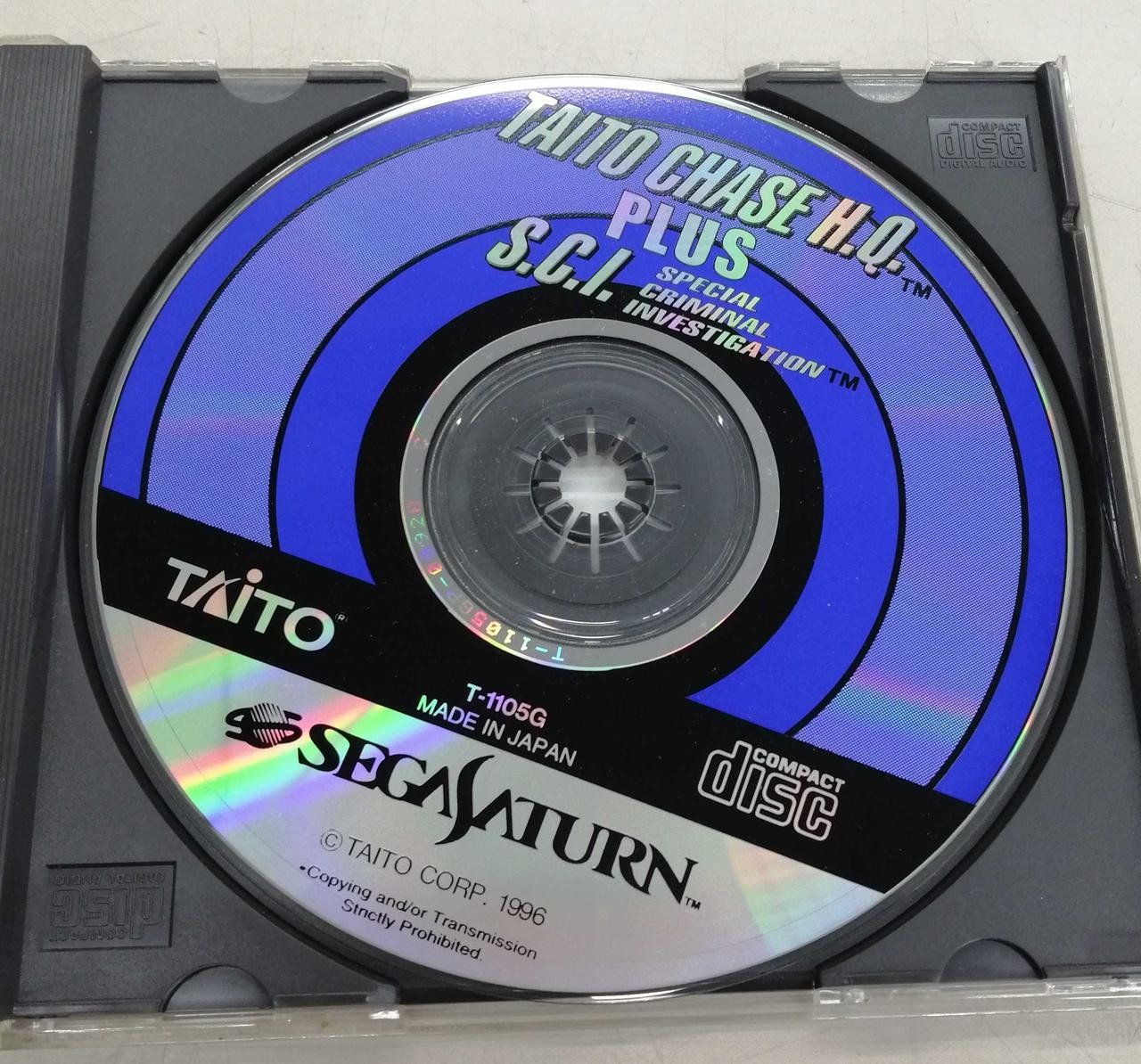 Tato Tato Chase HQ.SCI Sega Saturn Software
