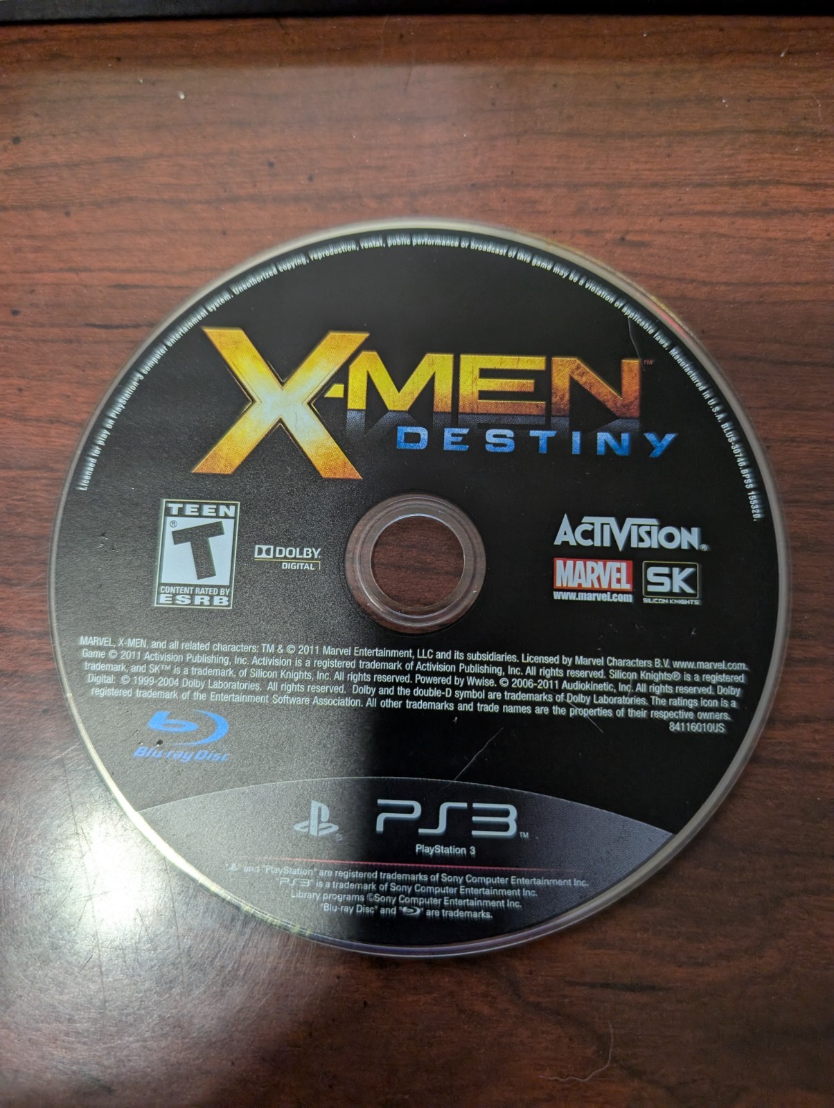 X-Men: Destiny (PlayStation 3 PS3) NO TRACKING – DISC ONLY 5598