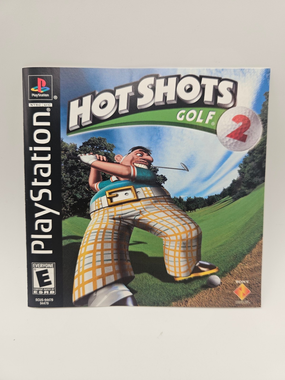 Hot Shots Golf 2 (PlayStation 1 PS1, 2000) CIB Complete Black Label + Reg Tested