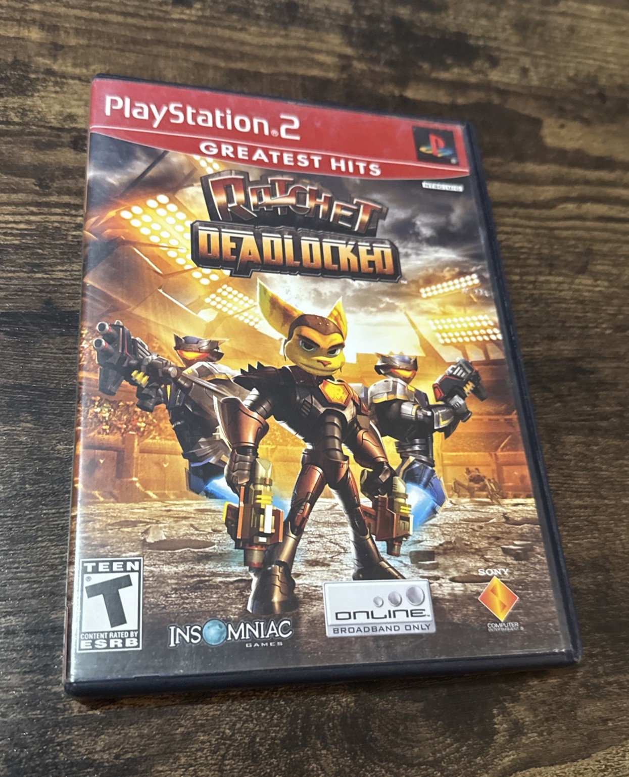 Ratchet: Deadlocked (Sony PlayStation 2, 2005) Tested Greatest Hits