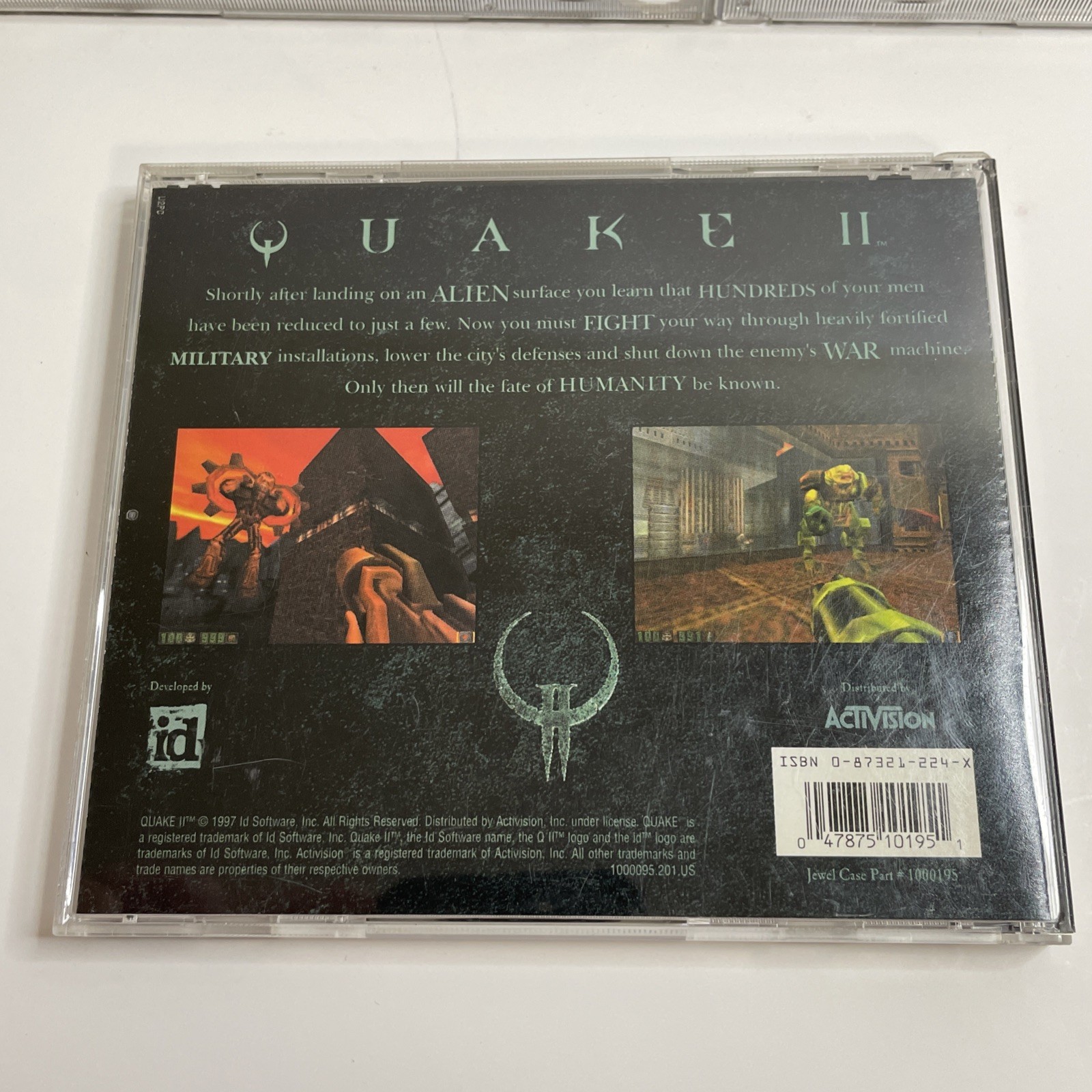 Quake II Bundle With Expansions – Tremor 1000 Levels, Maps, Patches – PC Game