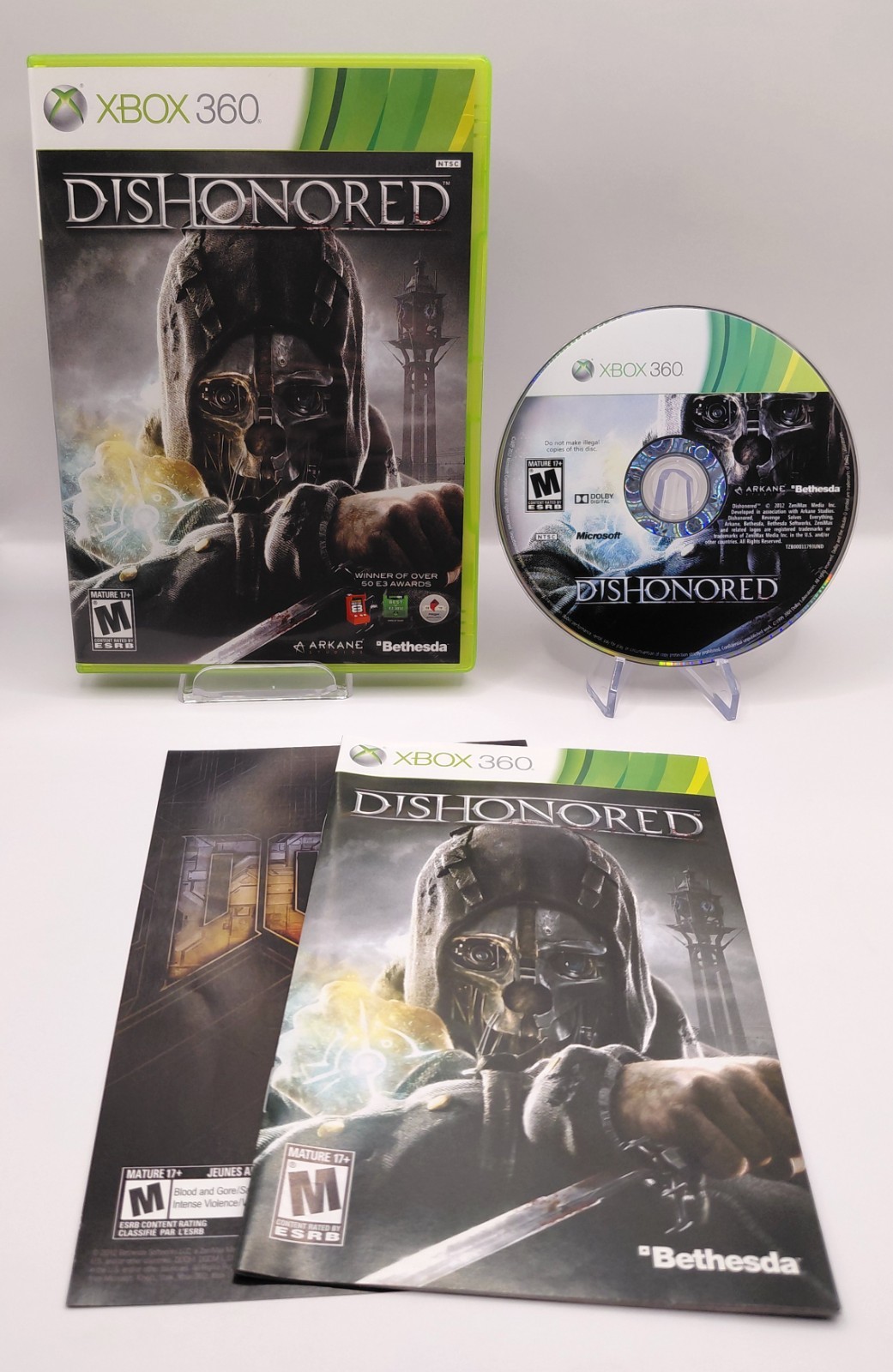 Dishonored (Microsoft Xbox 360, 2012) – CIB