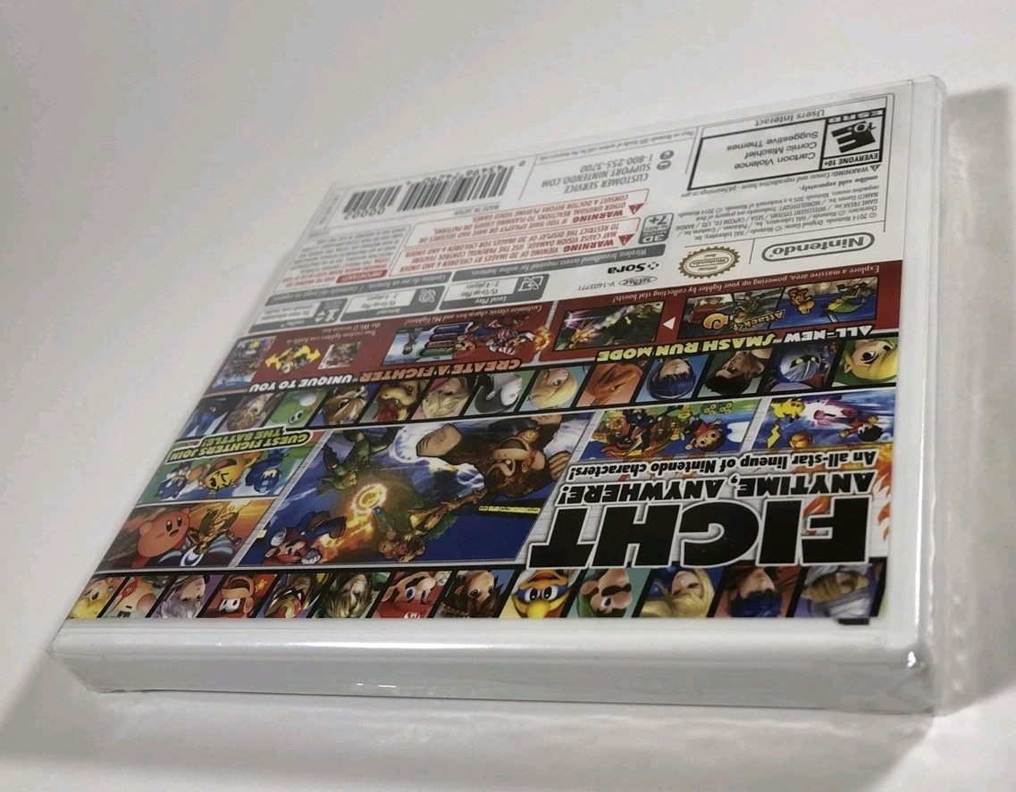 Super Smash Bros. (Nintendo 3DS, 2014) – NEW – Ships TODAY!