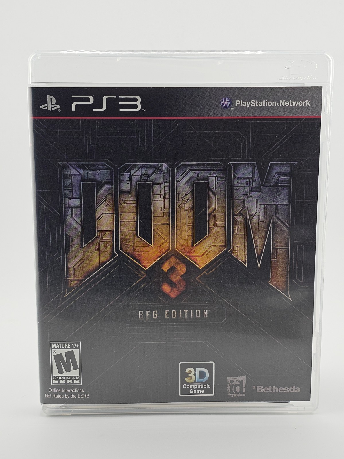Sony Playstation 3 PS3 Doom 3 BFG Edition CIB Cleaned & Tested
