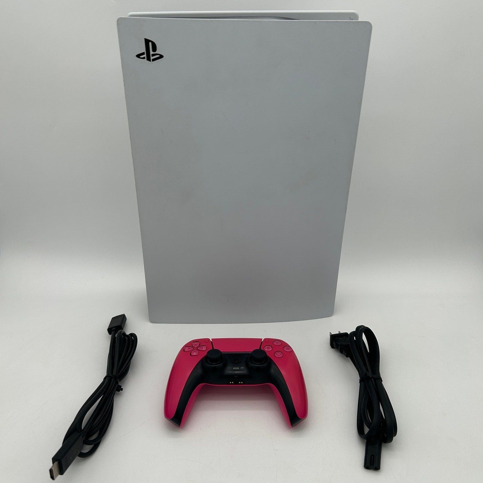Sony PlayStation 5 PS5 Disc Edition CFI-1115A 825GB w/ Pink Controller & Cables