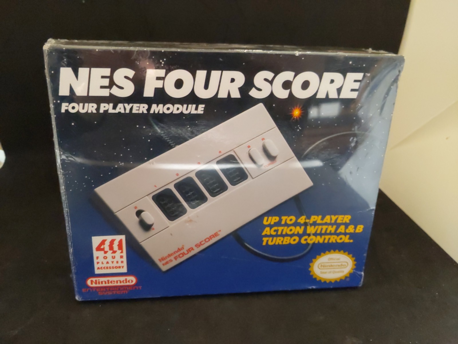 Brand New – Nintendo NES Four Score 4-Player Controller Adapter NES-034 – Sealed