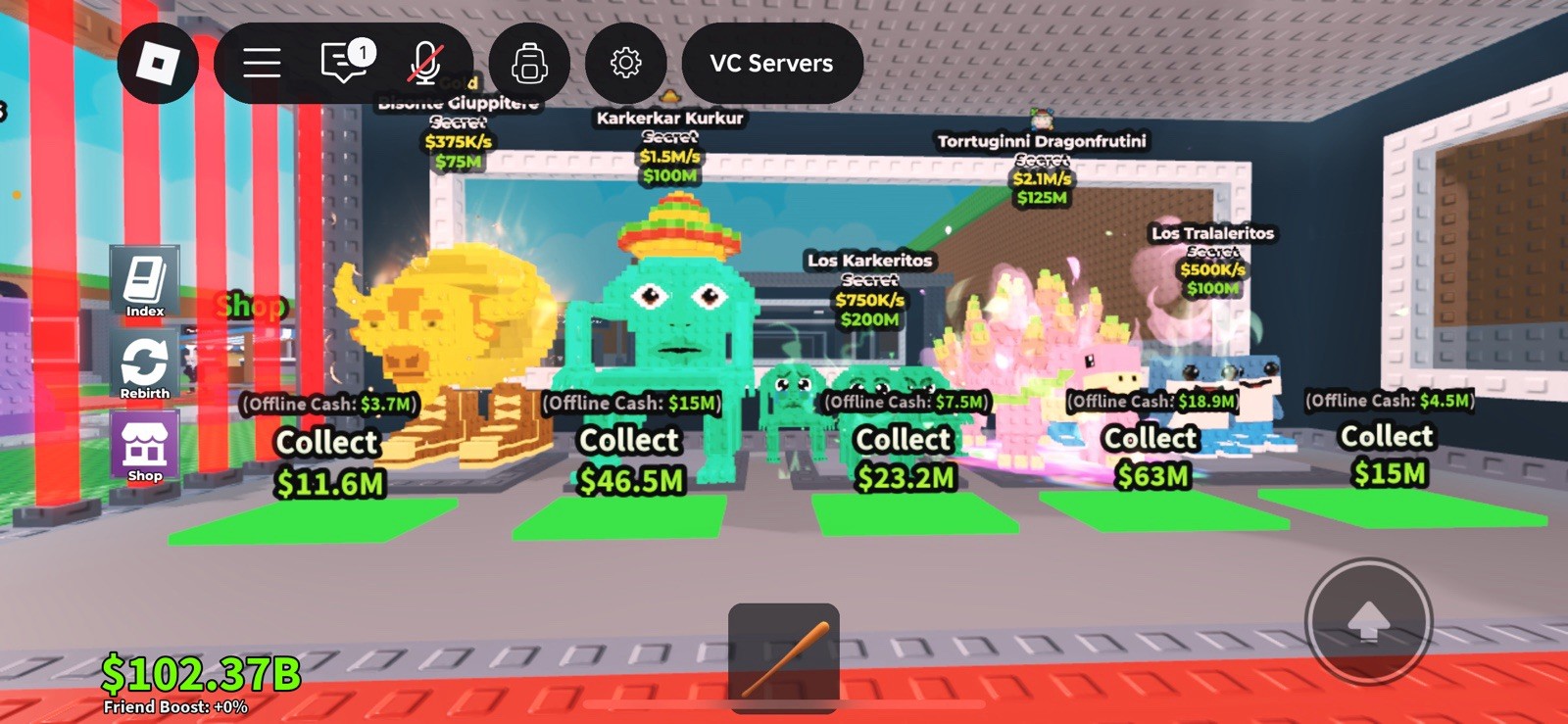 Steal a Brainrot Secret and brainrot gods