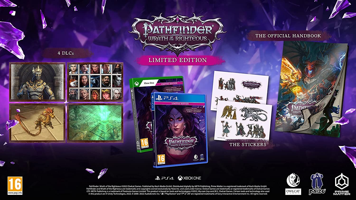 Pathfinder: Wrath of the Righteous – Limited Ed (Microsoft Xbox One) (UK IMPORT)