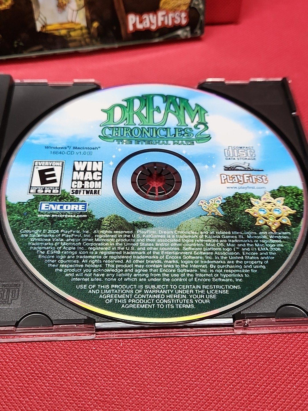 ENCORE “Dream Chronicles 2” The Eternal Maze Puzzle Game For WIN MAC CD-ROM 2008
