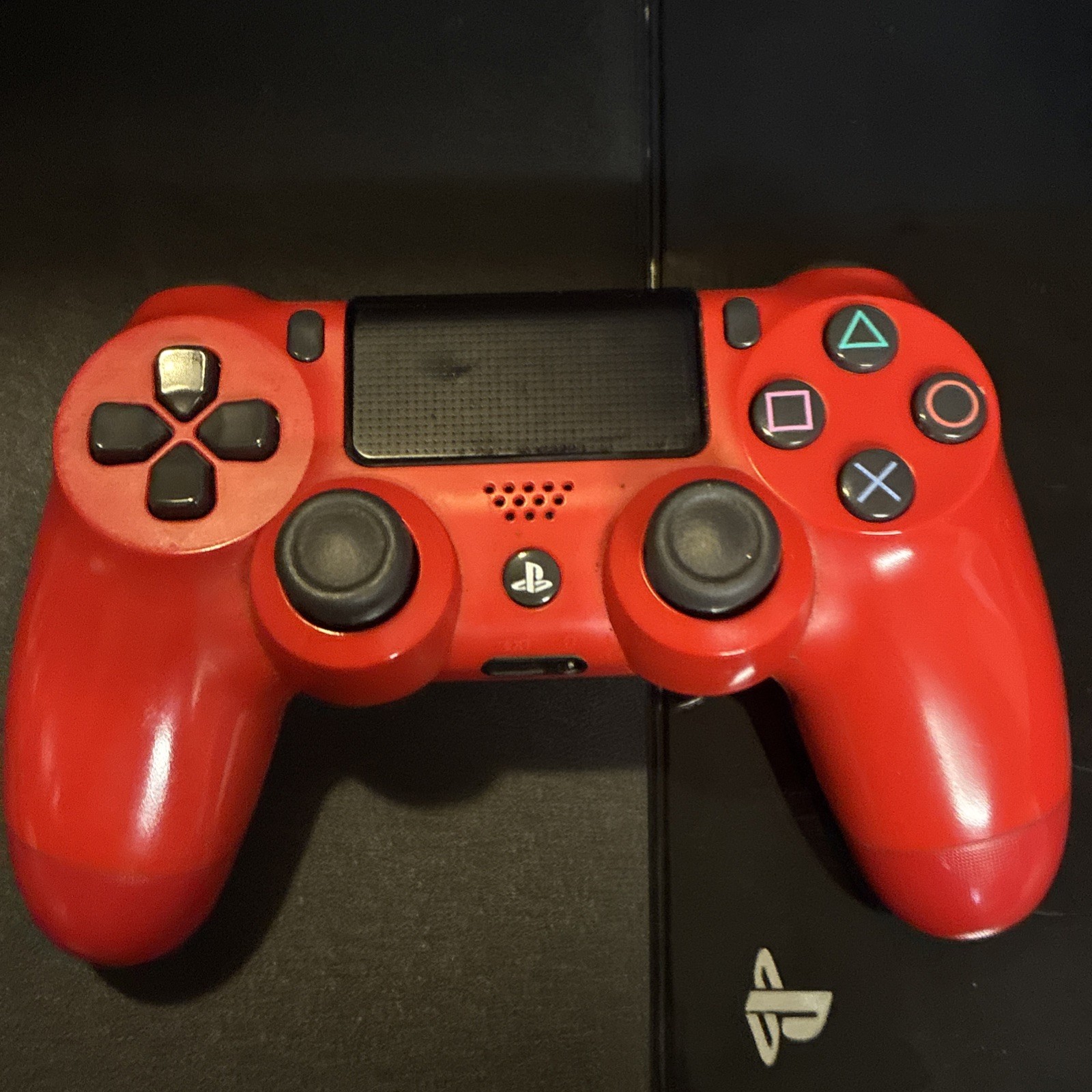 Sony PlayStation 4 CUH-1115A Upgraded 500GB SSHD W/ Red Controller HDMI Bundle