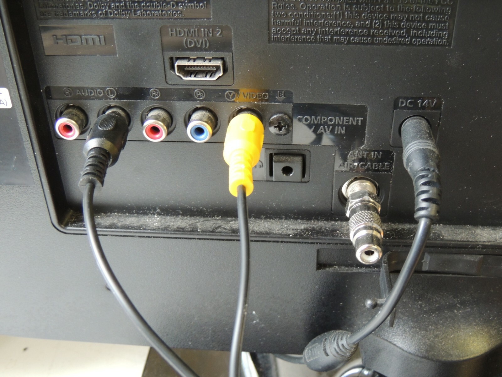 Composite Video & Audio TV DIN Cable For Atari 8 Bit Computer 800XL XE HDMI too!