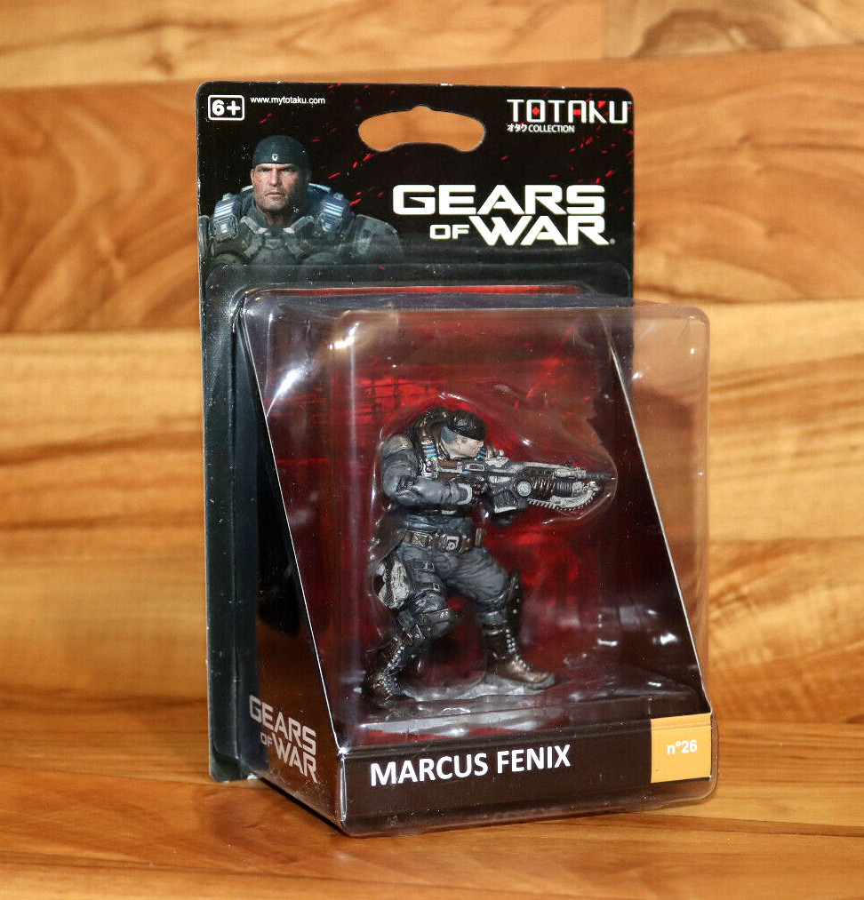 Totaku Marcus Fenix Gears Of War No 26 First Edition Figure Rare XBOX XBOX 360