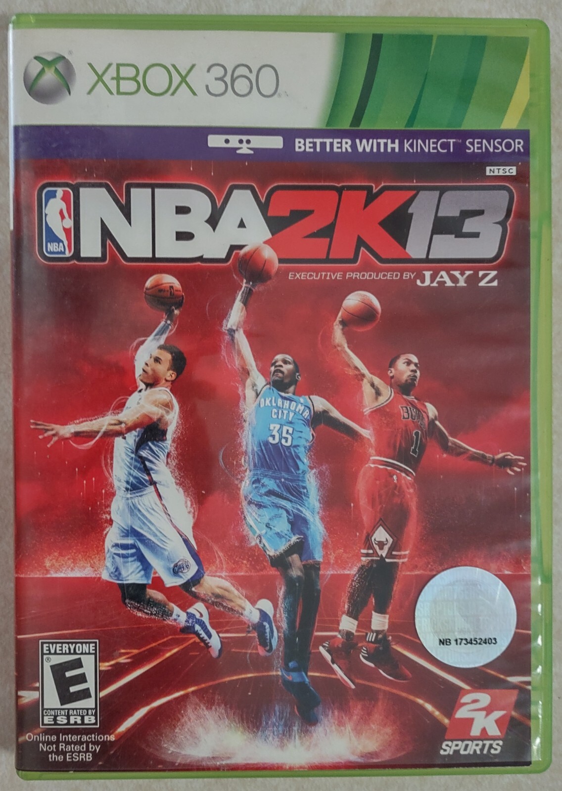 NBA 2K13 XBOX 360 2012 BUST IT ONLINE TESTED PRODUCED BY JAY Z