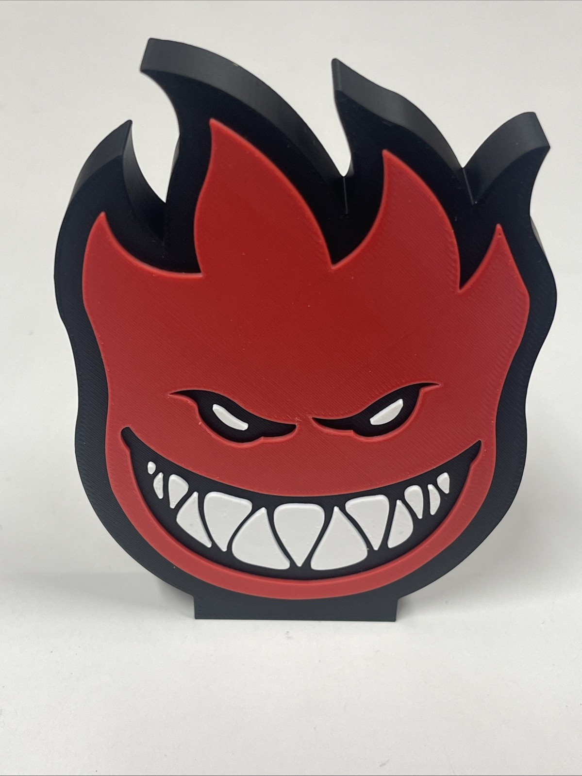 SPITFIRE 3D printed Logo Thick Free Standing Shelf Display