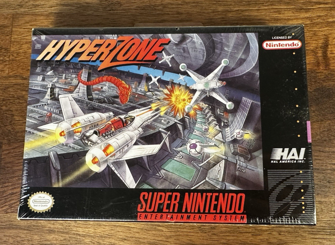 HyperZone Super Nintendo SNES Brand New Factory Sealed