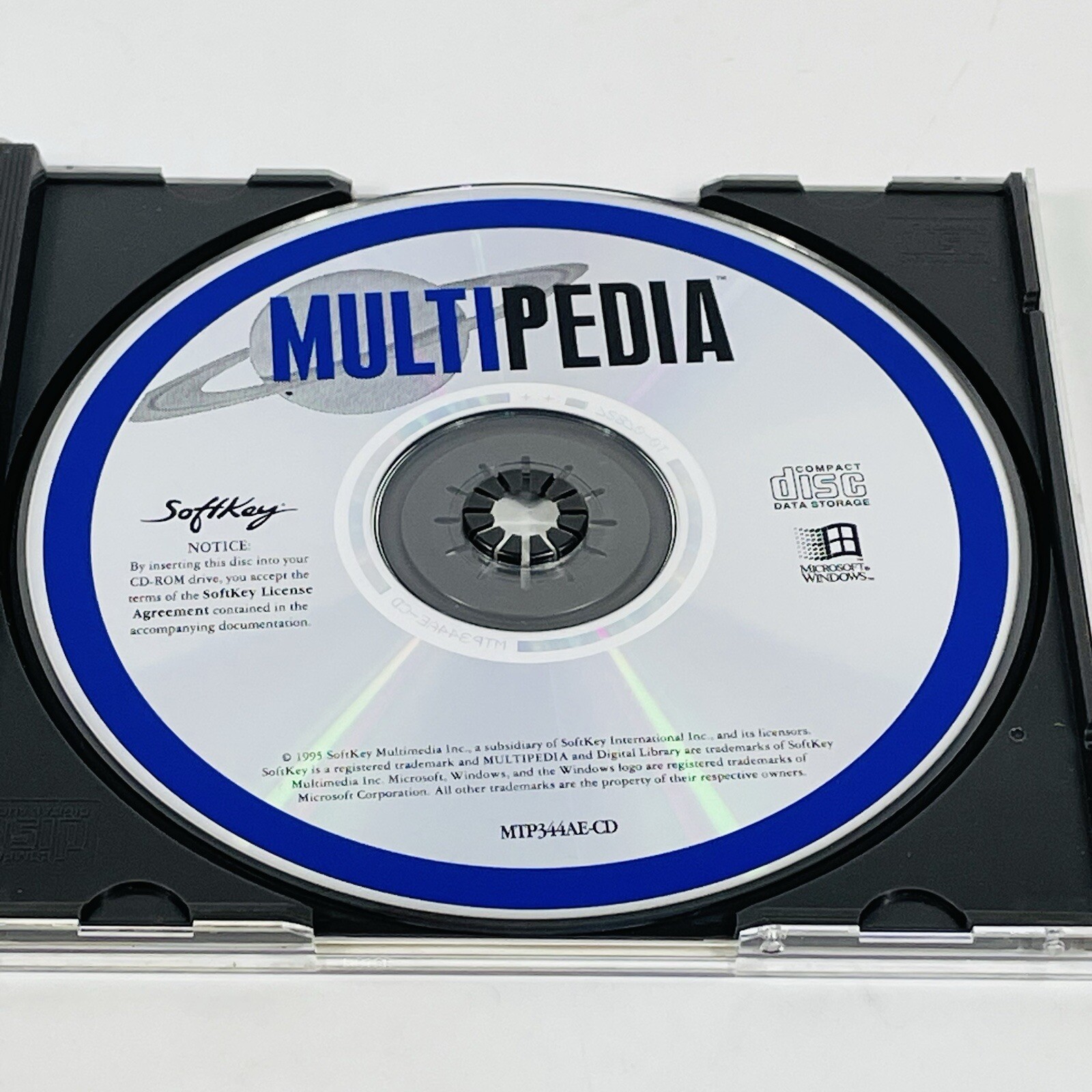 Multipedia 1995 CD-ROM Software for Windows
