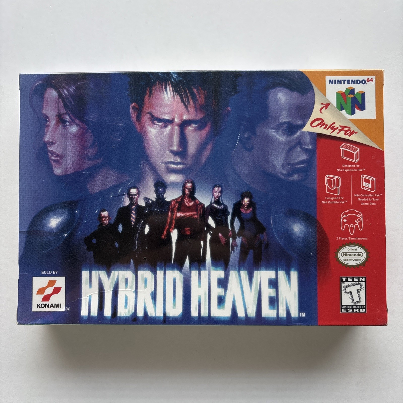 New Hybrid Heaven Nintendo 64 N64 Authentic Factory Sealed Box WATA VGA CGC PSA