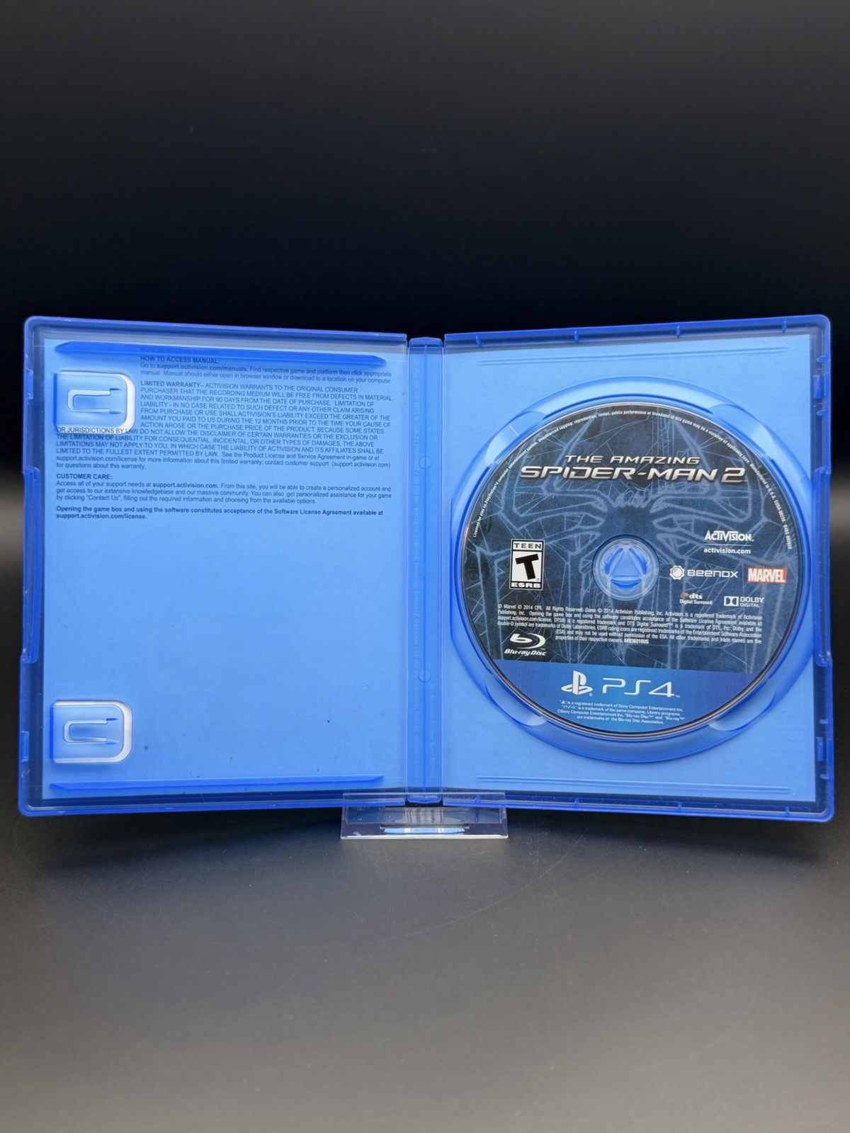The Amazing Spider-Man 2 (Sony PlayStation 4, 2014) Tested And Works