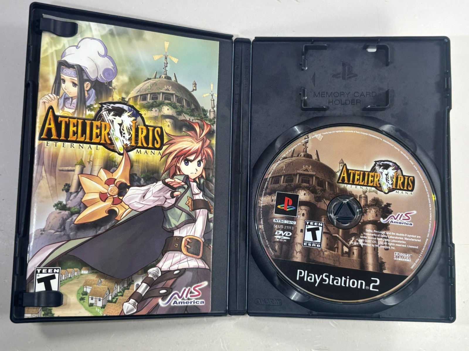 Atelier Iris: Eternal Mana (Sony PlayStation 2, 2005) PS2 CIB