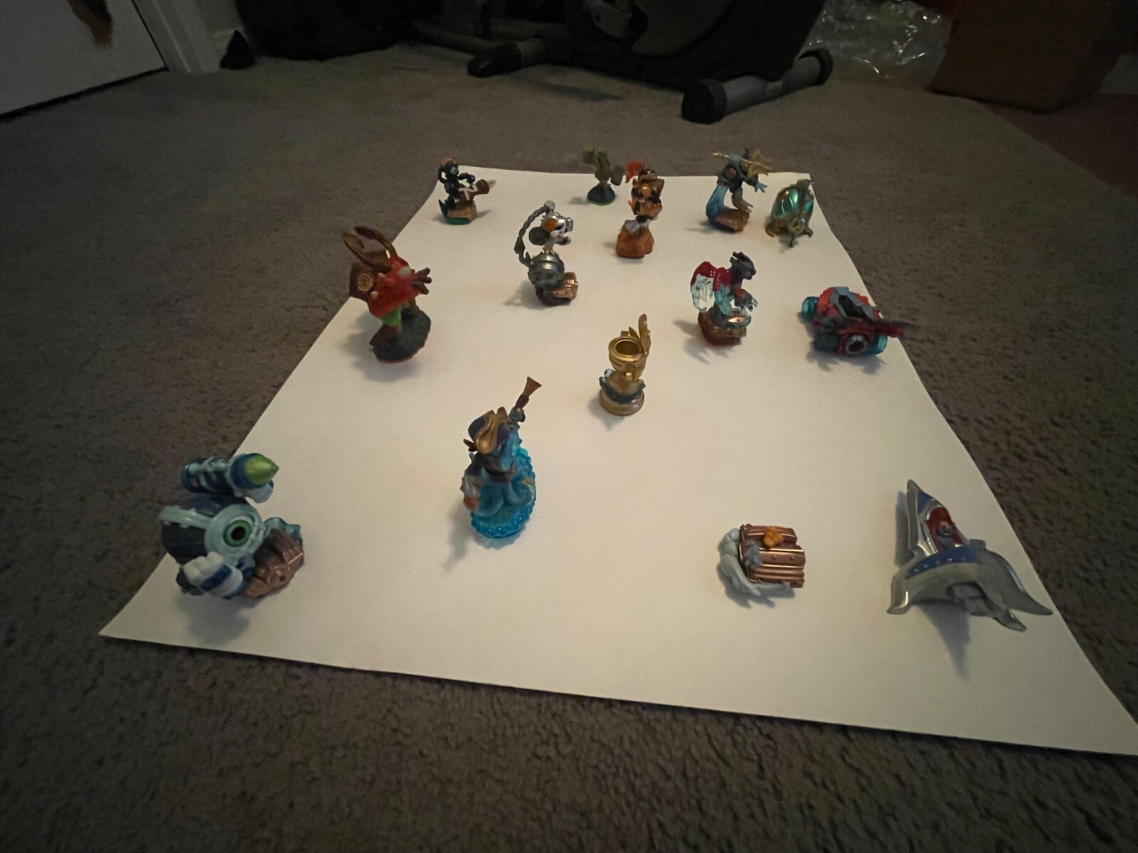 Huge Activision Skylanders SuperCharger Lot: Used Characters, Great Condition.