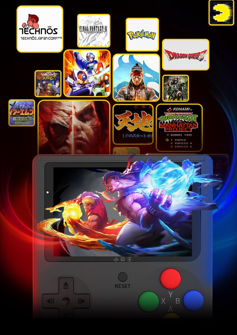 Subor Q2MXA Handheld Gaming Console 4.1”IPS 1000mAh New in Stock