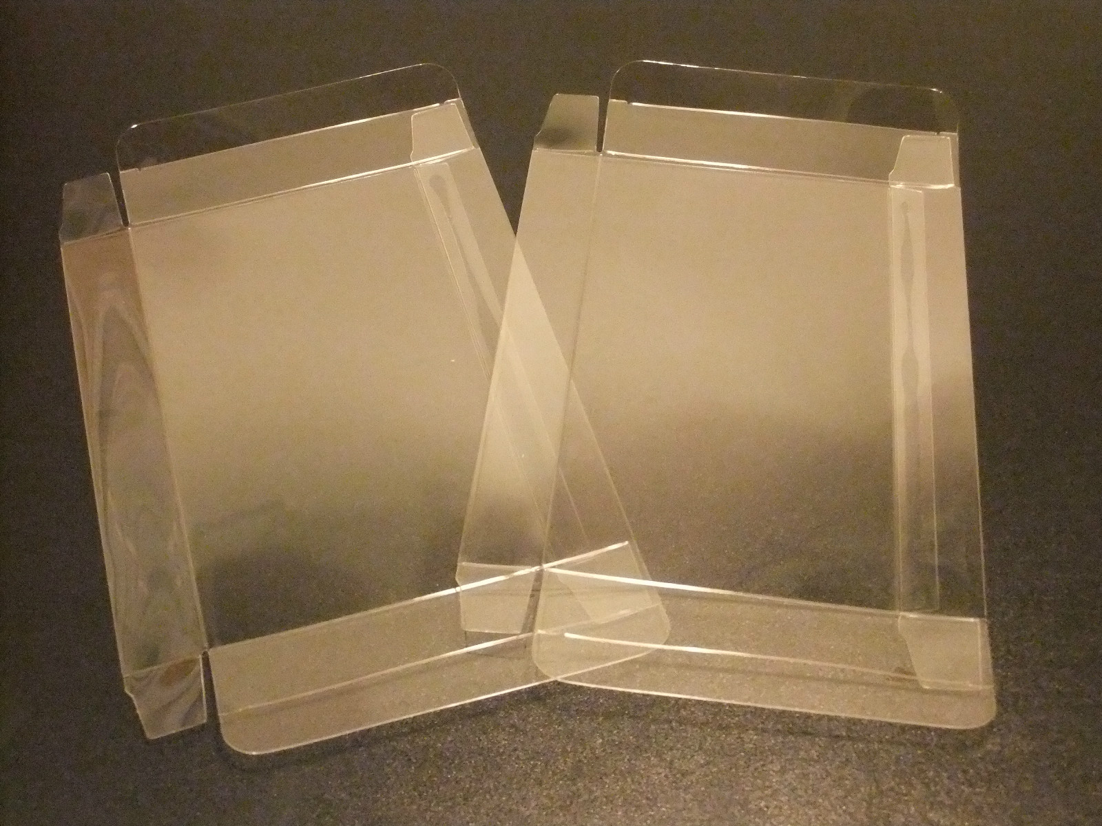 25 NES Box Protectors Clear Plastic Boxes Case for CIB Complete Sealed Protector
