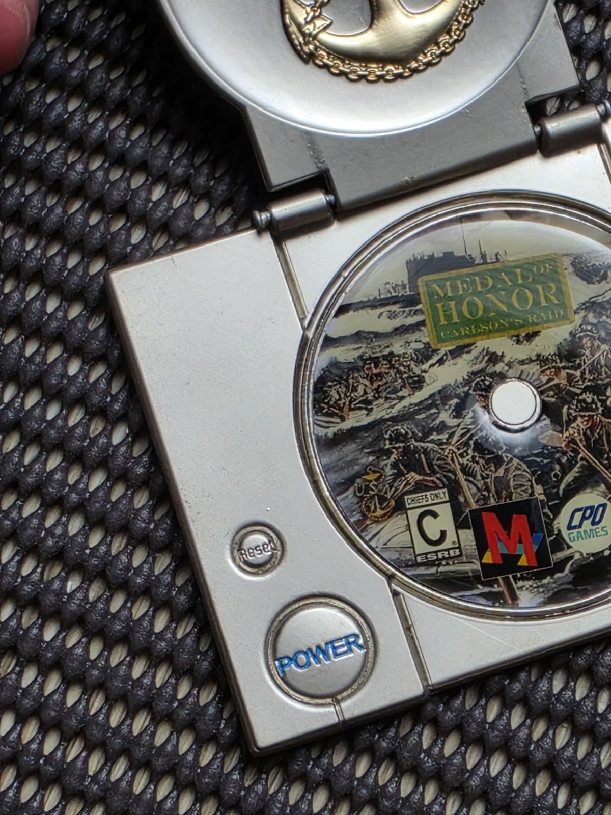 PlayStation 1 Medal Of Honor US NAVY Military Challenge Coin Medal Rare PS1 MOH