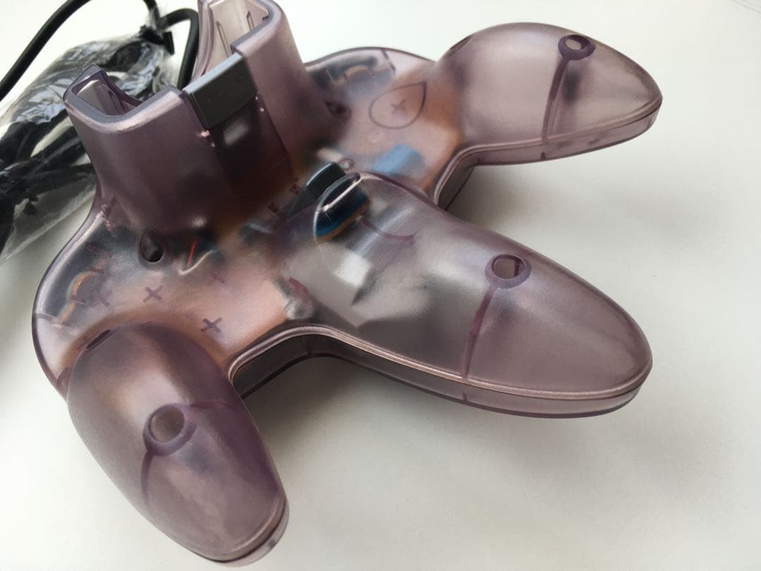 New Unused Very Rare Nintendo 64 Controller Pad Clear Purple NUS-005 Boxed Japan