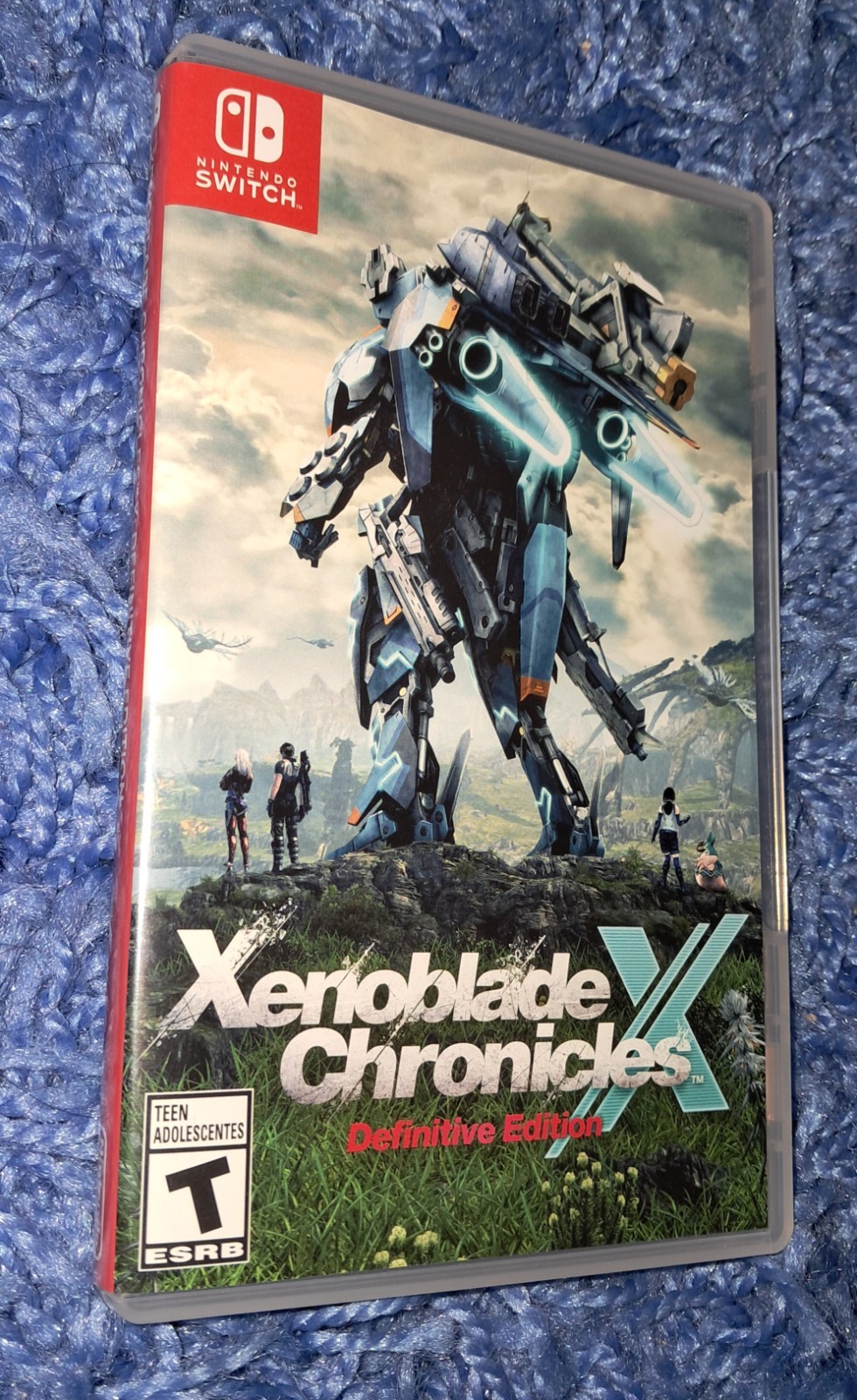 Xenoblade Chronicles X Replacement Case Definitive Edition Original Box NO GAME