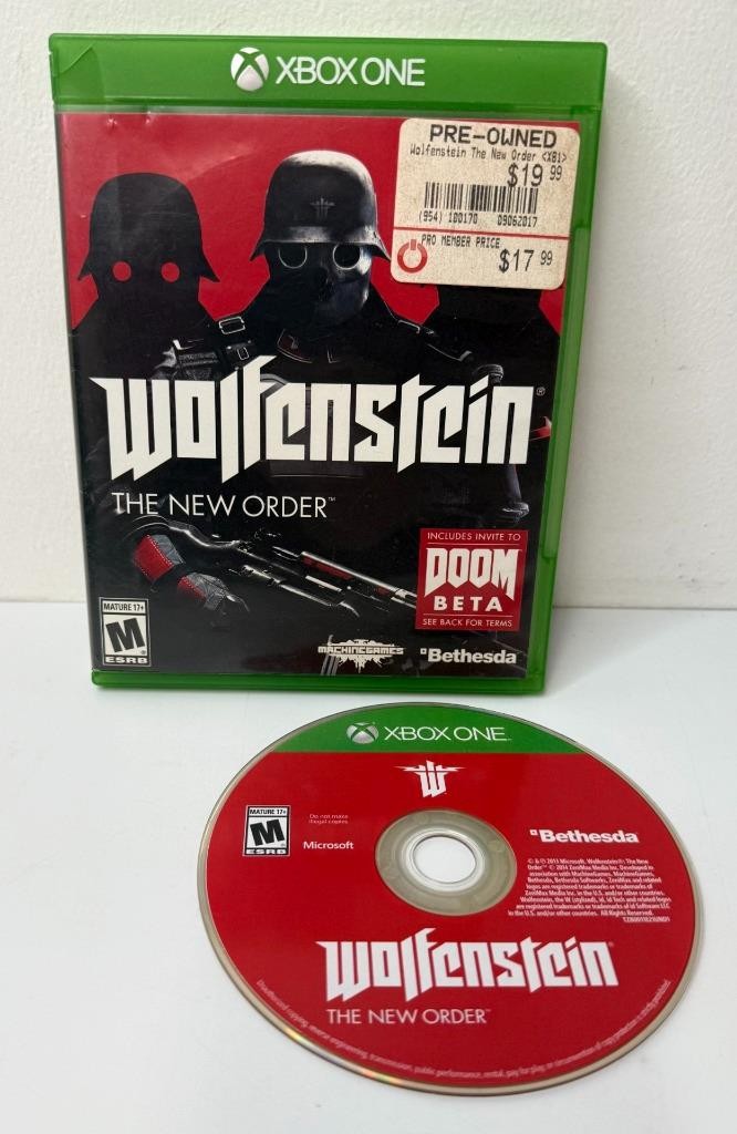 Wolfenstein: The New Order (Microsoft Xbox One, 2014)