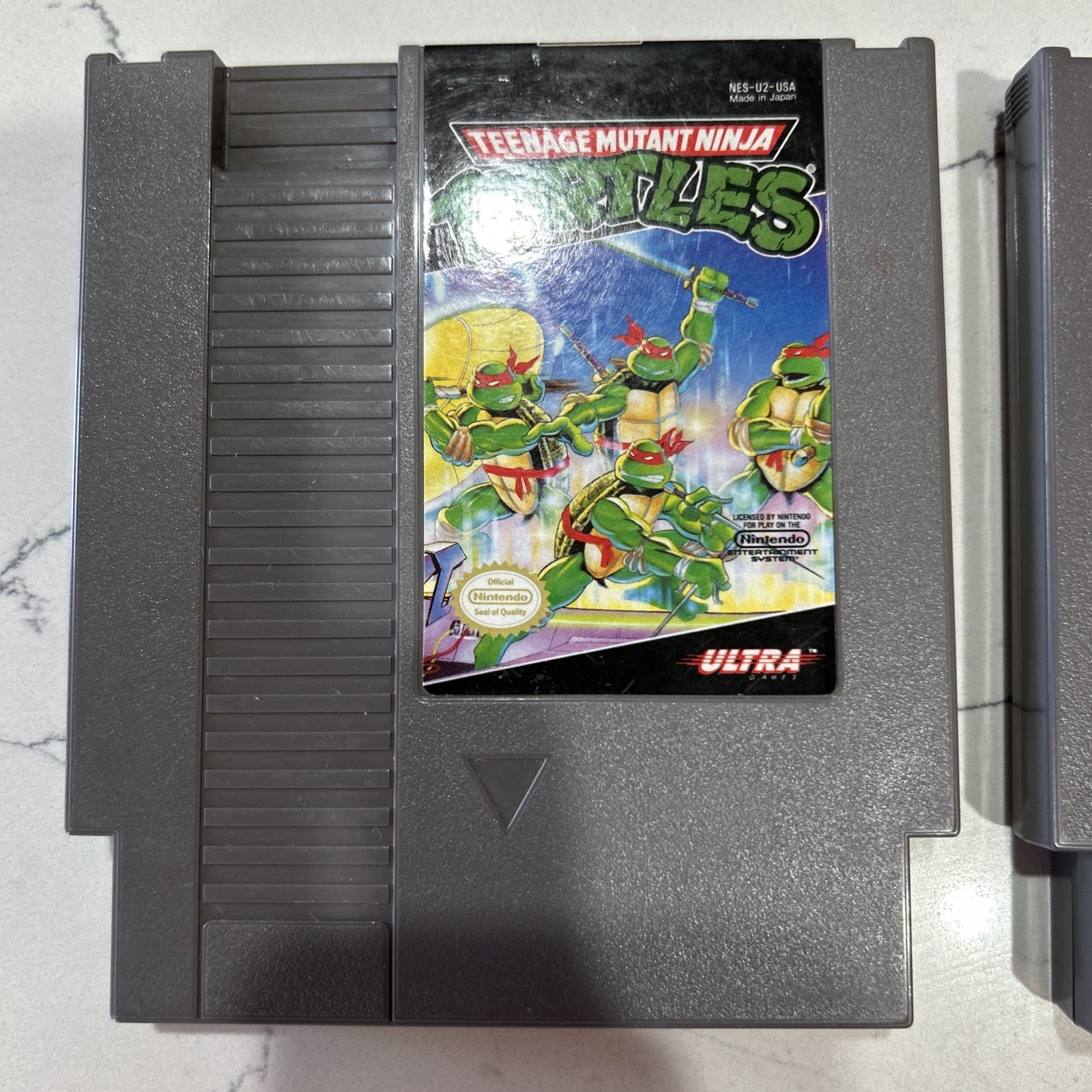 Teenage Mutant Ninja Turtles TMNT 1 & 2 (NES Game Lot)- Good Condition!