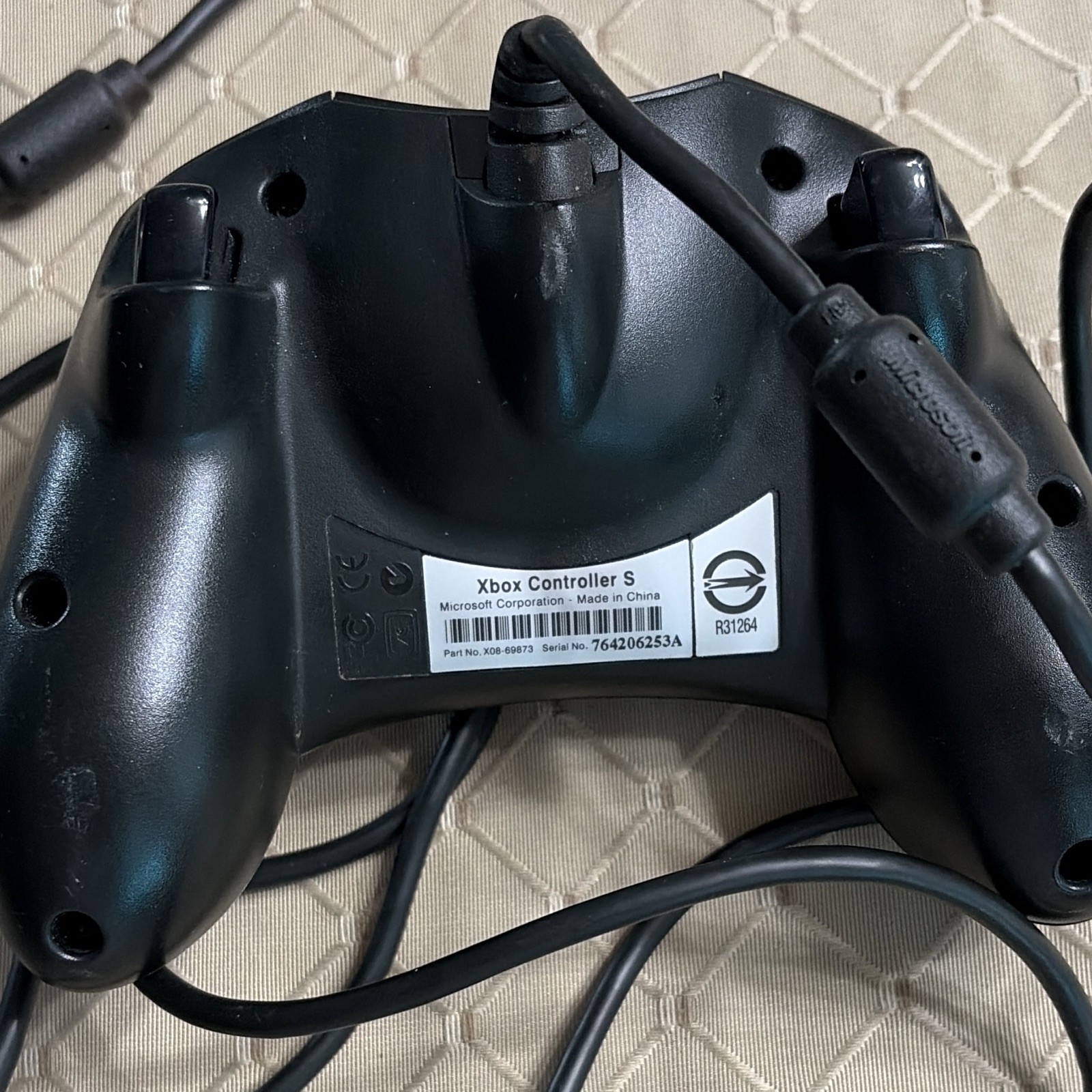 Microsoft Xbox Controller S Wired UNTESTED. Breakaway cable
