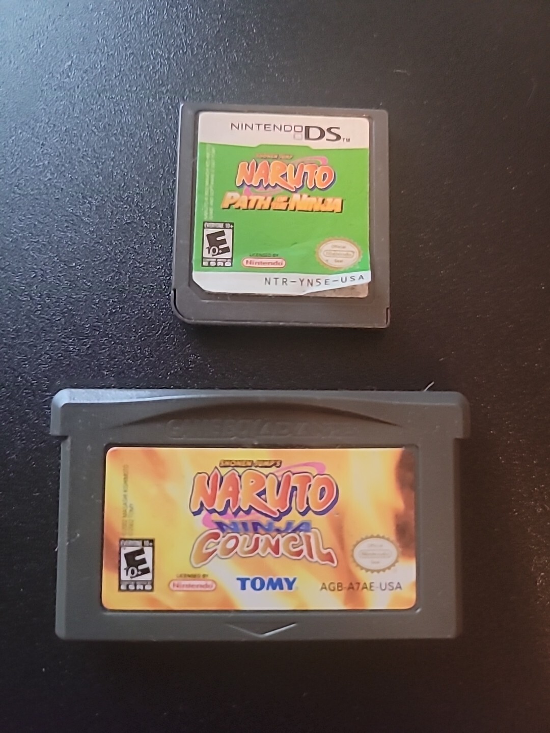 Naruto: Ninja Council for the Nintendo GBA + Natuto Path Of Ninja DS Bundle