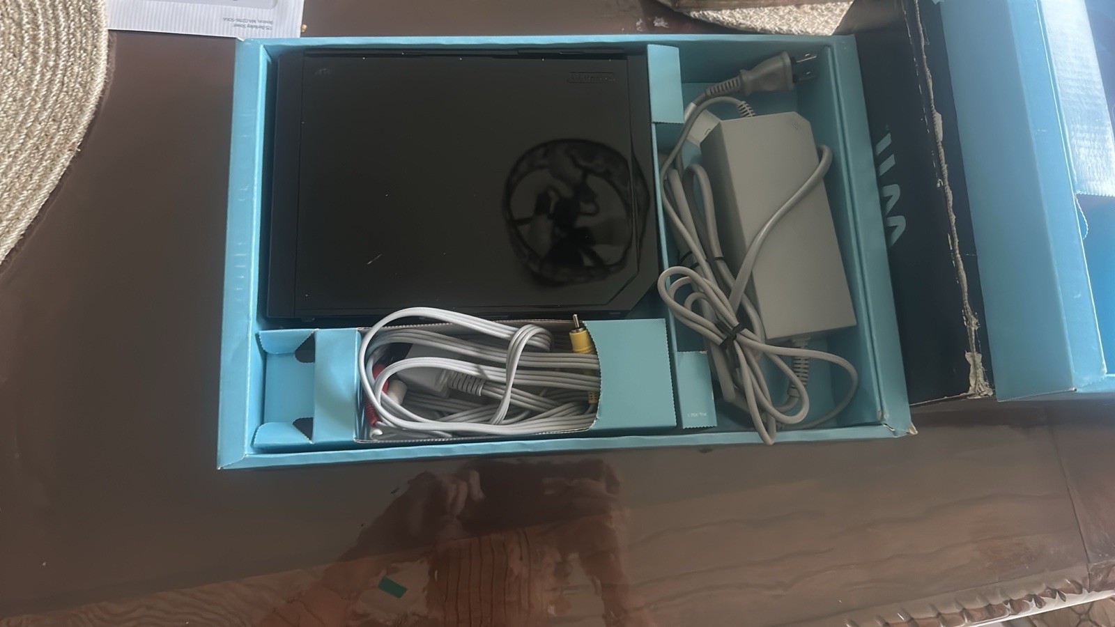 Nintendo Wii RVL-001(JPN) Black NTSC-J Wi-Fi 480p Console w/ Box Cables