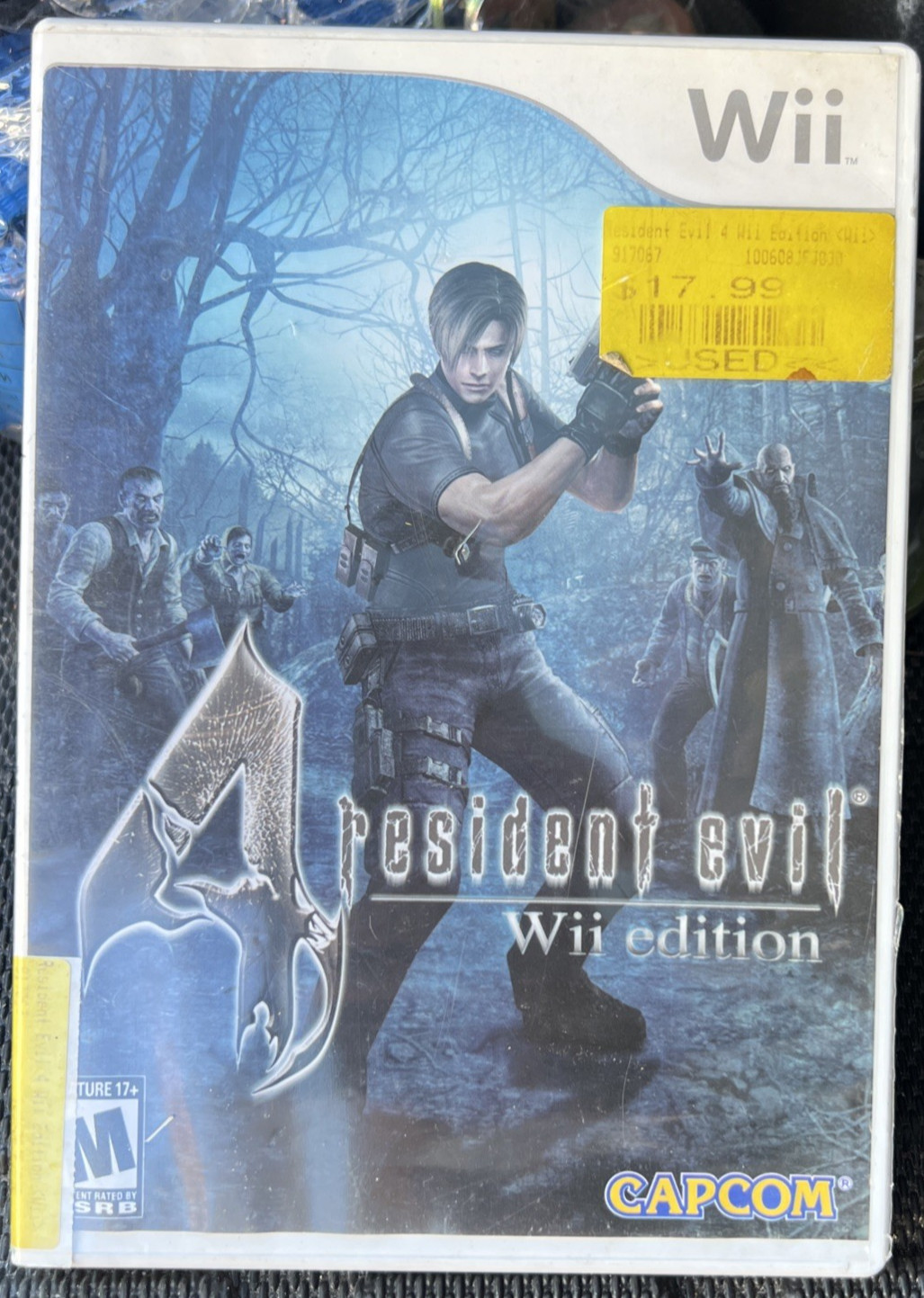 Resident Evil 4 — Wii Edition (Nintendo Wii, 2007) w Case and Manual