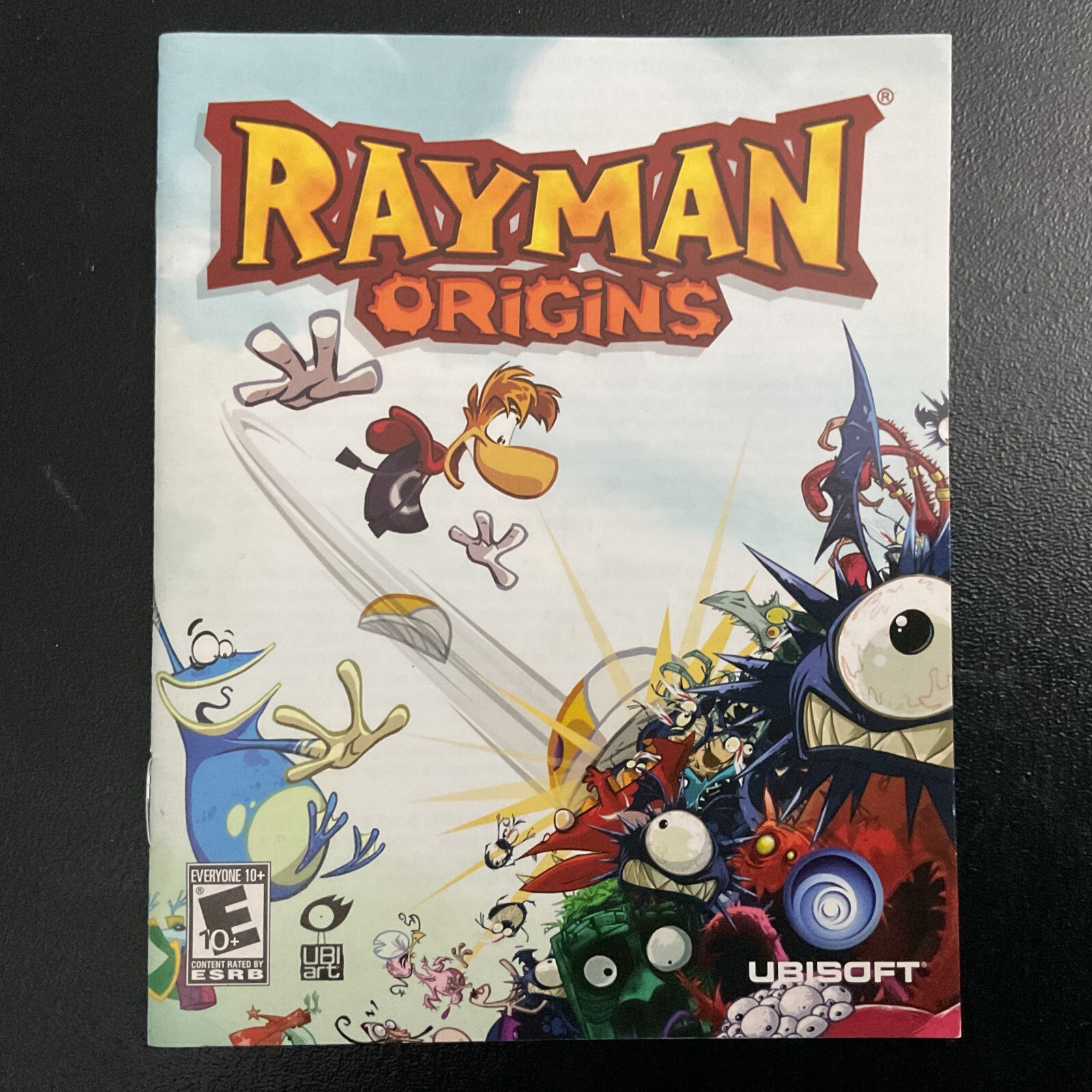 Rayman Origins PS3 PlayStation 3 Instruction Manual Only