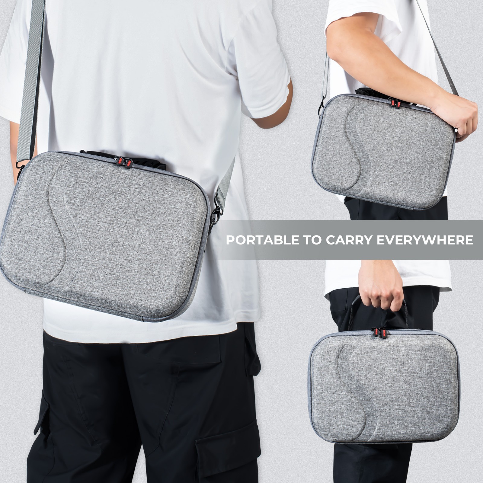 Hard Shell Carrying Case for Meta Quest 3/Quest 3S Large Capacity Storage Bag
